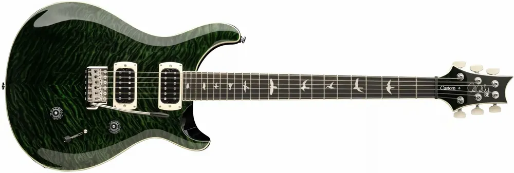 PRS SE Custom 24 Quilt Teal Black Aktuell