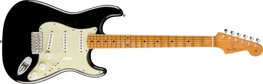 Fender Vintera II Road Worn 60s Stratocaster Black Heißes Angebot