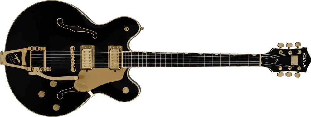 Gretsch Broadkaster LX Center Block w/Bigsby Black Preisreduziert