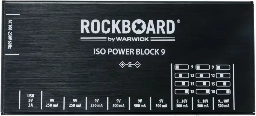 Sofort Bestellen RockBoard ISO Power Block V9 IEC