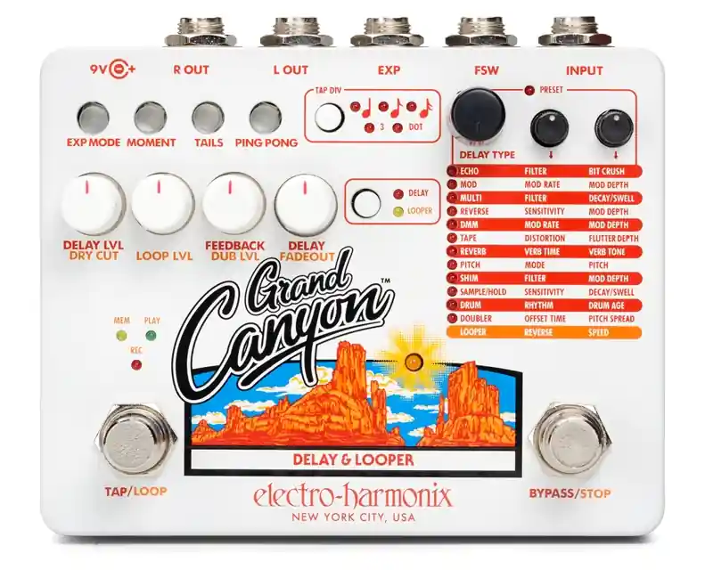 Solange Der Vorrat Reicht Electro Harmonix Grand Canyon Delay & Looper