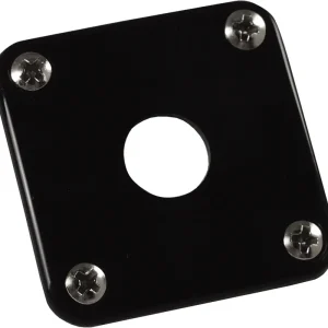Gibson Buchsenplatte Plastik schwarz PRJP-010 Beliebt