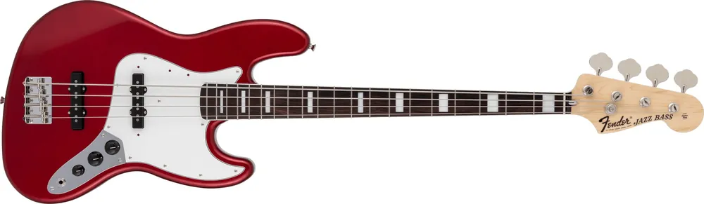 Bestseller Fender Made in Japan Traditional 70s Jazz Bass Rosewood Fingerboard Candy Apple Red