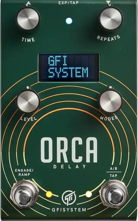 Abverkauf GFI System Orca Delay Pedal (Retoure)