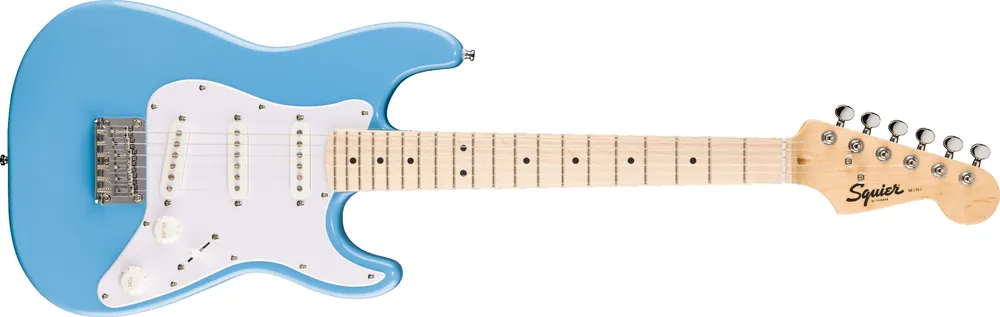 Fender Squier MINI Stratocaster California Blue Top-Angebot
