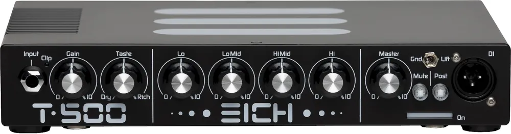 Neu EICH Amplification T-500 Black Edition Bass Topteil