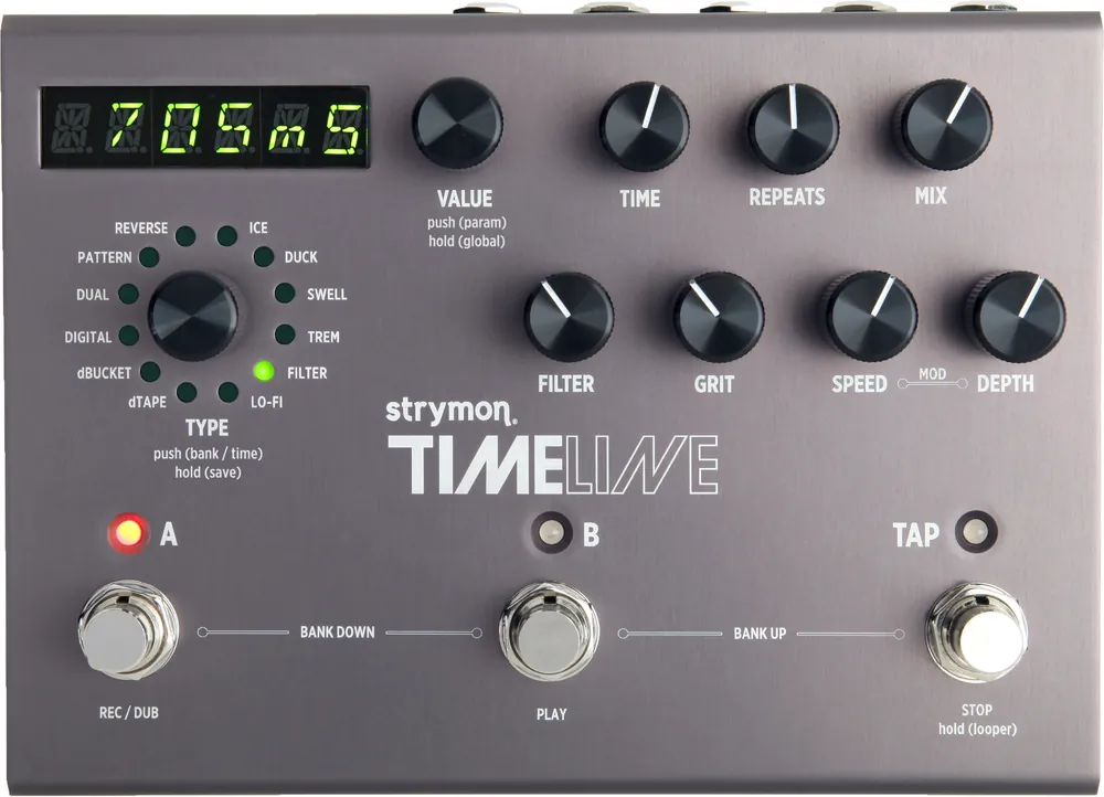 Geprüft Strymon TimeLine Delay Pedal