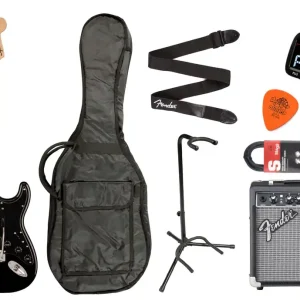 Mega-Angebot Fender Squier Starterset Sonic Strat HSS Black
