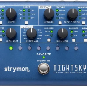 Ausverkauf Strymon NightSky Reverberator Pedal