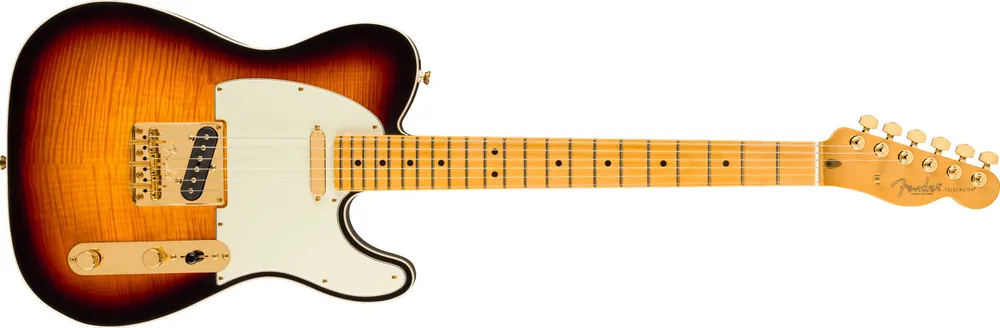 Fender 75th Anniversary American Professional Custom Telecaster 2-Color Sunburst Gratis Versand