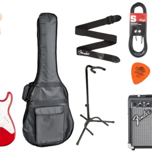 Super-Preis Fender Squier Starterset MINI Strat Dakota Red
