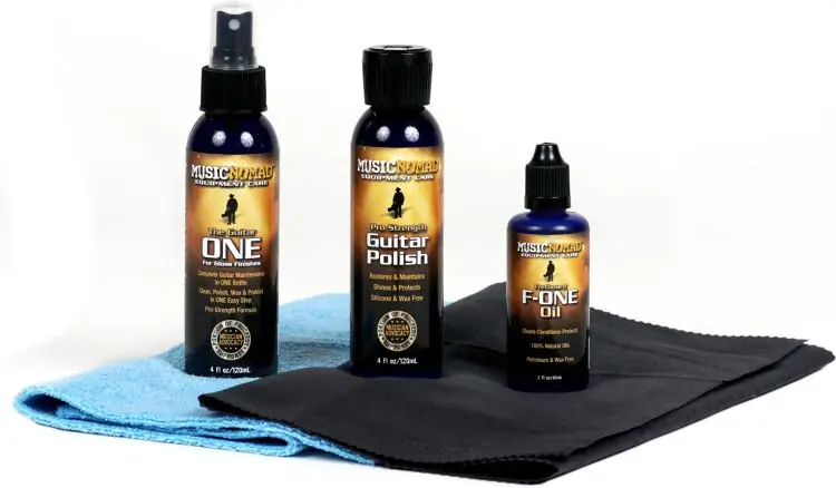 MusicNomad Premium Guitar Care Kit 5 pcs. Zertifiziert