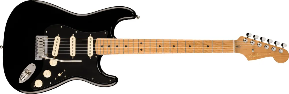 Günstig Fender American Ultra II Stratocaster Black/MN Limited Edition