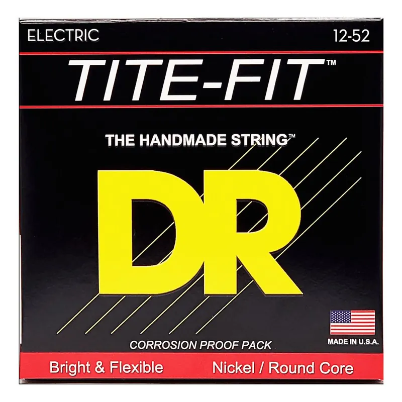 DR JZ-12 TITE-FIT Extra Heavy 012-052 Nickel Plated Electric Guitar Strings Geprüft