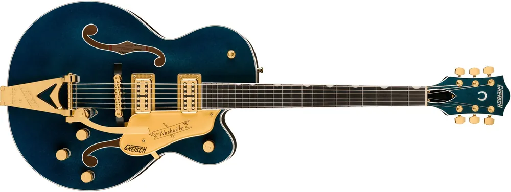Gretsch Nashville Hollow Body w/Bigsby Gold Hardware Midnight Sapphire Günstig