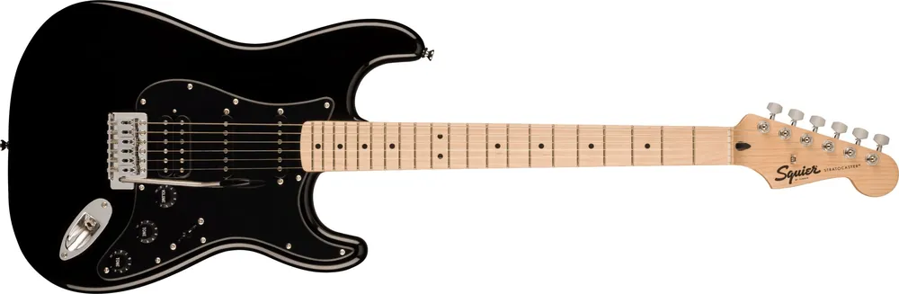 Sale Fender Squier Sonic Stratocaster HSS Black
