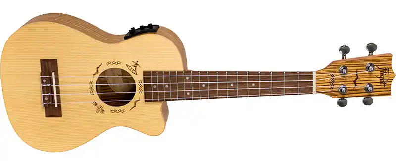 Flight DUC 328 CEQ SP/ZEB Concert Ukulele inkl. Bag Kracherpreis