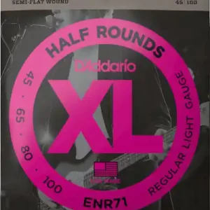 D Addario ENR71 Half Rounds Bass Regular Light Sale