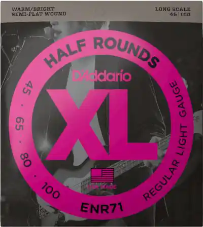 D Addario ENR71 Half Rounds Bass Regular Light Sale