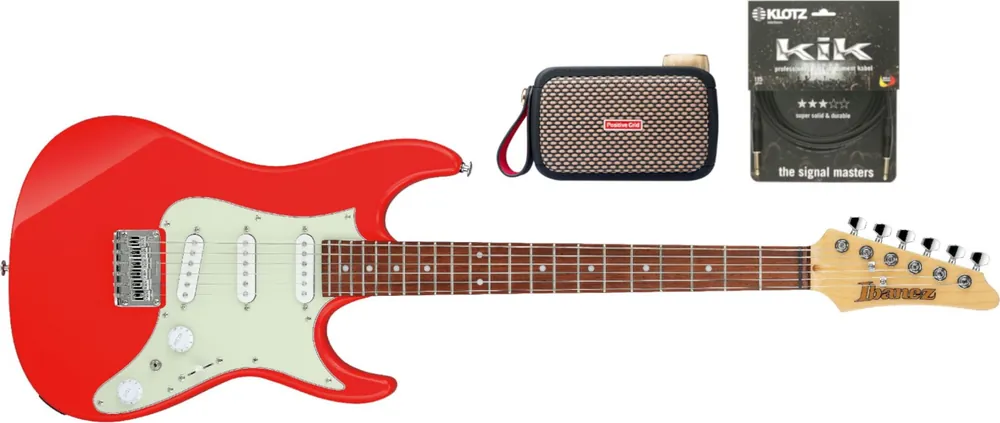 Ibanez AZES 31-VM Vermillion Positive Grid Go Set Jetzt Kaufen