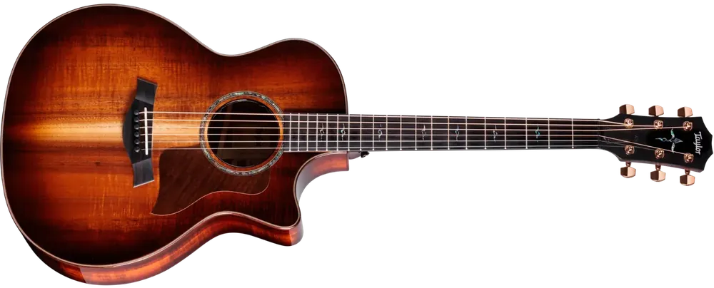 Taylor K24ce Special Edition Shaded Edgeburst Hawaiian Koa Garantierte Lieferung