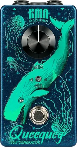 KMA Queequeg 2 Sub Octave Generator Pedal Echt
