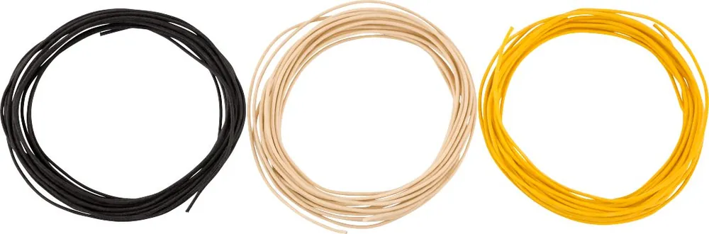 Fender Pure Vintage Cloth Wire Black, White, Yellow, 4.5m Kracherpreis
