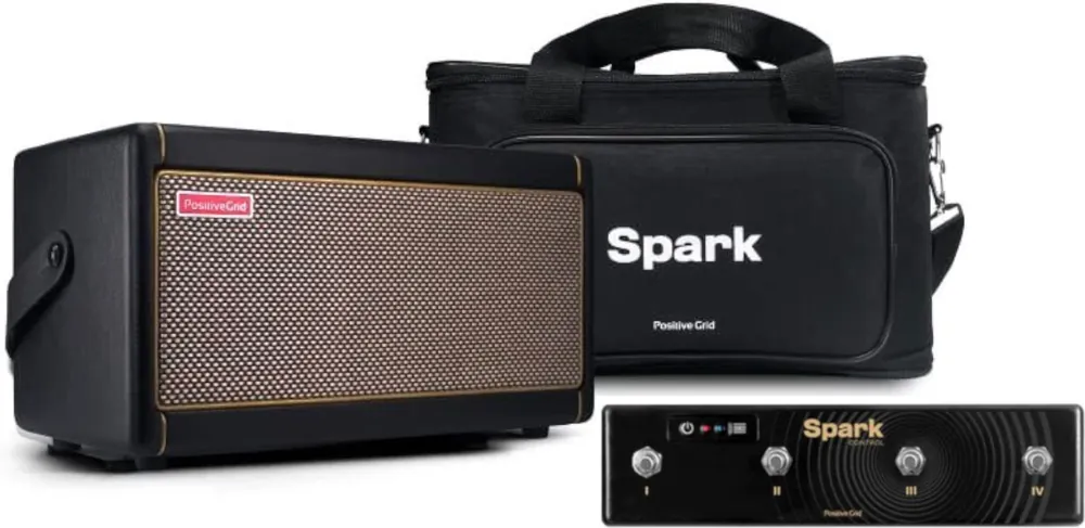 Rabatt Positive Grid Spark 40 BK & Bag, Grid Control Bundle
