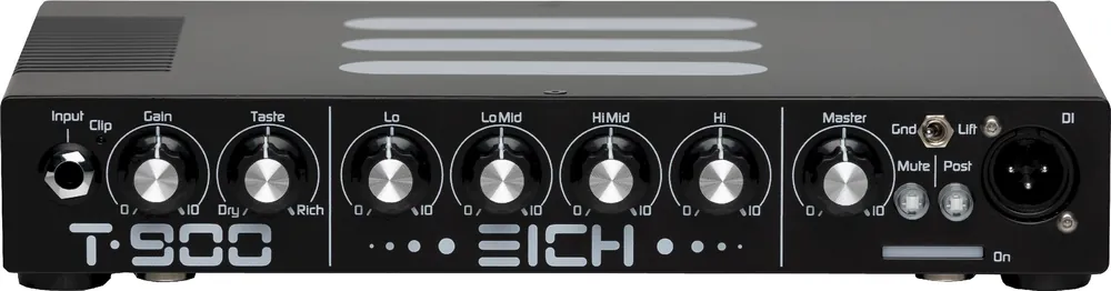 Sichere Zahlung EICH Amplification T-900 Black Edition Bass Topteil