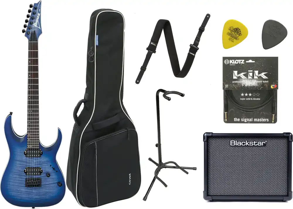 Ibanez RGA 42 FM Blue Lagoon Starterset Sale
