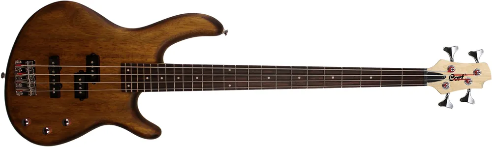 Preisknaller Cort Action PJ Open Pore Walnut Bass