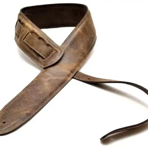 Neu Im Sortiment Bourbon Strap Guitar Crackle Vintage Leather