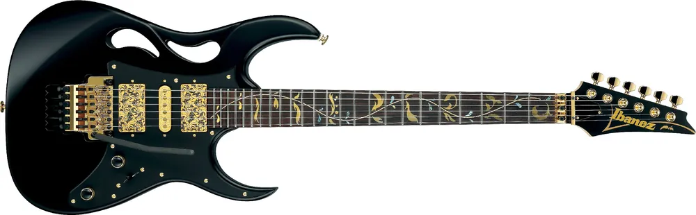 Heißes Angebot Ibanez PIA3761 Steve Vai Signature Onyx Black