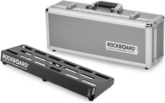 RockBoard DUO 2.1 Pedalboard mit Flight Case Schnäppchen
