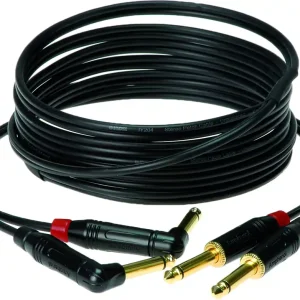 Klotz KMPR0600 2 x Klinke - 2 x Klinke eins. gewinkelt 6 Meter Must-Have