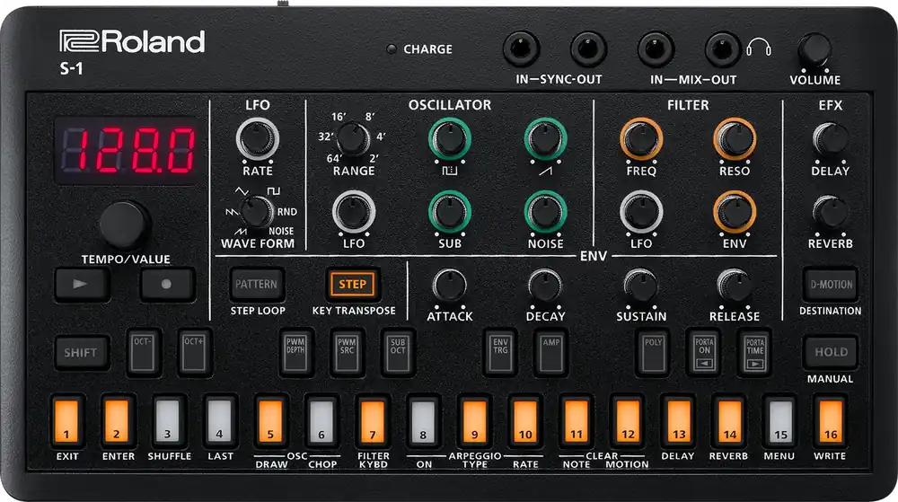 Echt Roland AIRA Compact S-1 Tweak Synth