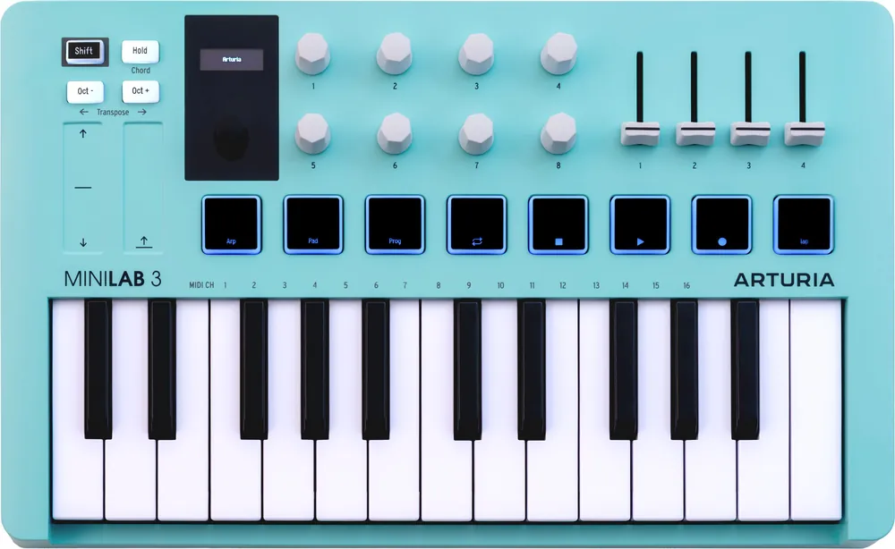 Arturia MiniLab 3 Aquamarine Solange Der Vorrat Reicht