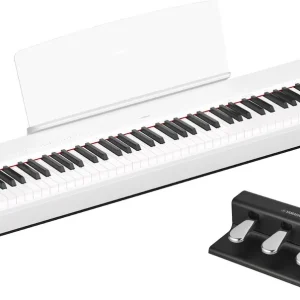 Kostenloser Versand Yamaha P-225 WH Pedal Bundle