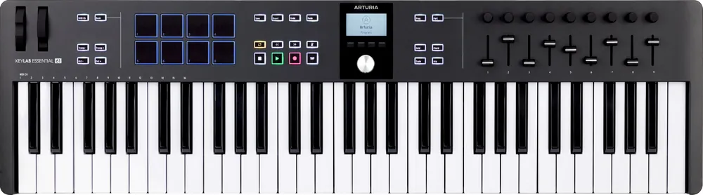 Arturia KeyLab Essential 61 MK3 Black Zertifiziert