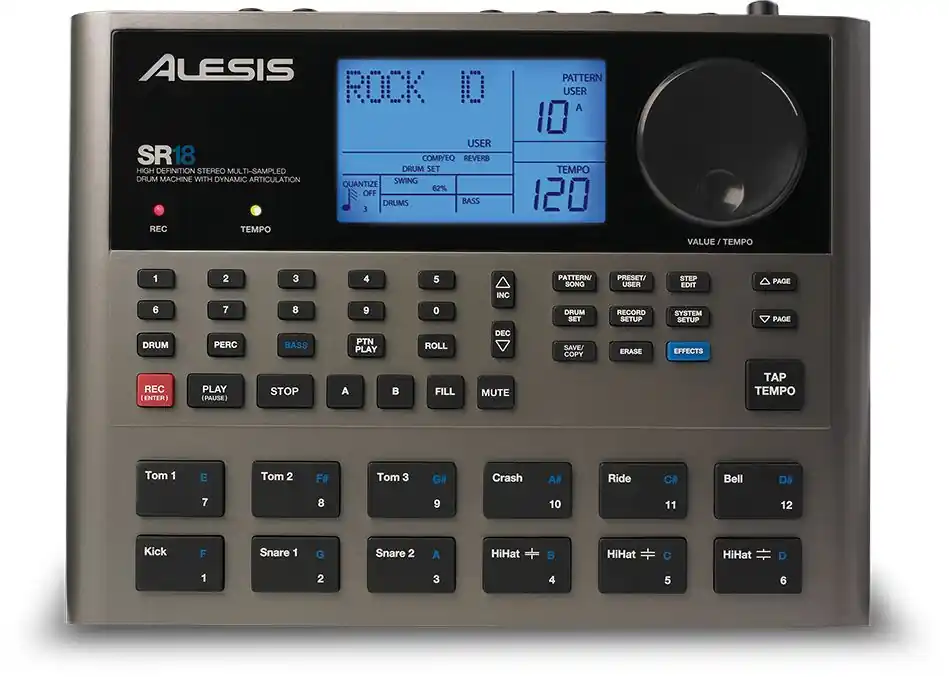 Neu Im Sortiment Alesis SR 18 Drumcomputer