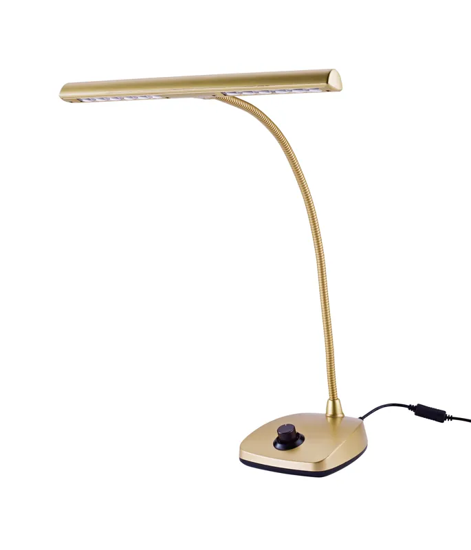Abverkauf K&M 12298 LED Pianoleuchte Gold