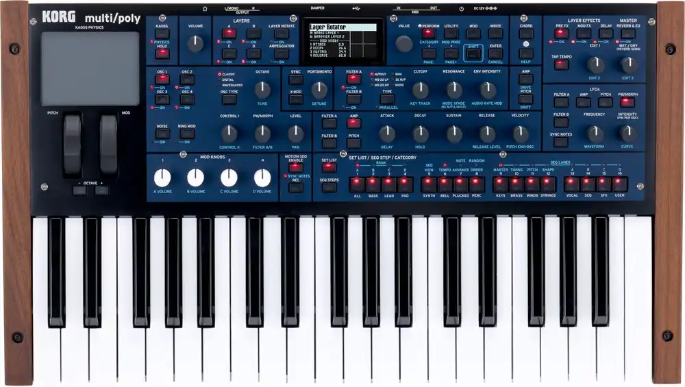 Kostenloser Versand Korg multi/poly