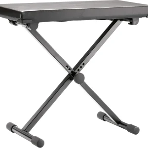 Ausverkauf K&M 14075 Keyboard Bank - schwarz Kunstleder
