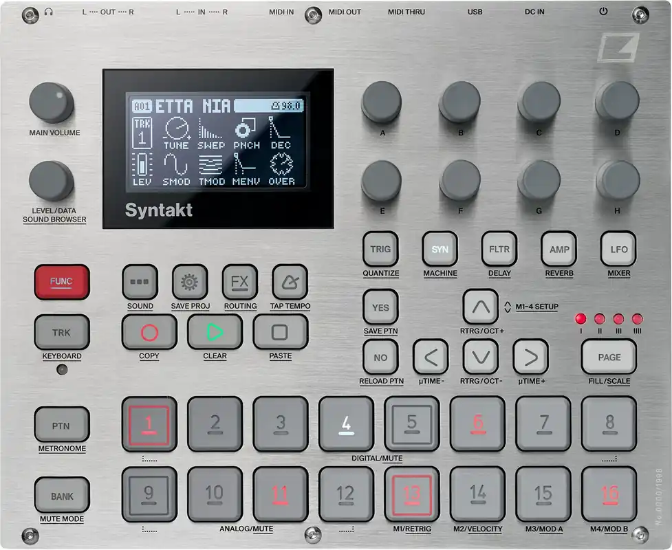 Elektron Syntakt e25 Remix Edition (Retoure) Geprüft