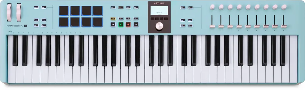 Angebot Arturia KeyLab Essential 61 MK3 Aquamarine