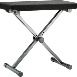 K&M 14076 Keyboard Bank - schwarz Stoff Neu