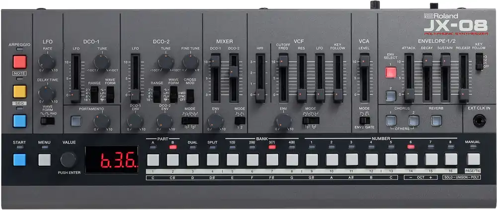 Nur Für Kurze Zeit Roland Boutique JX-08