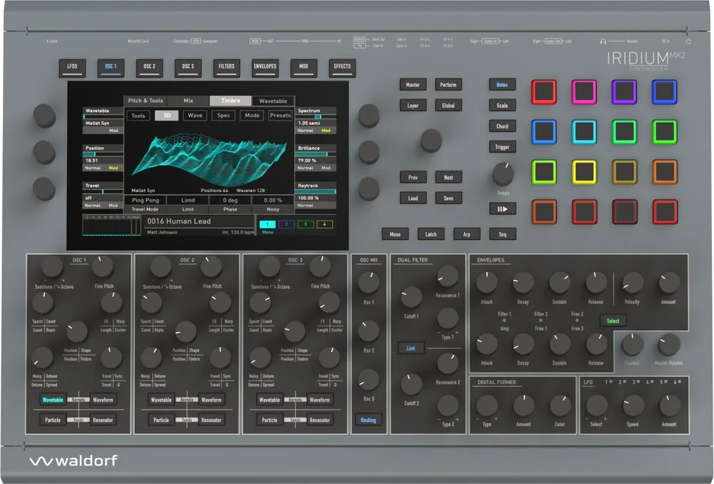 Waldorf Iridium Desktop MK2 Aktuell