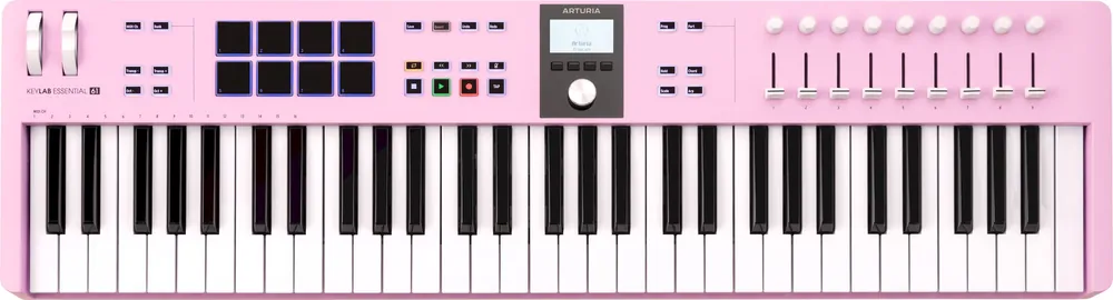 Rabatt Arturia KeyLab Essential 61 MK3 Rose Quartz
