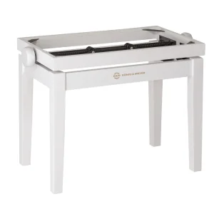 Bestseller K&M 13710 Klavierbank Unterteil weiß matt